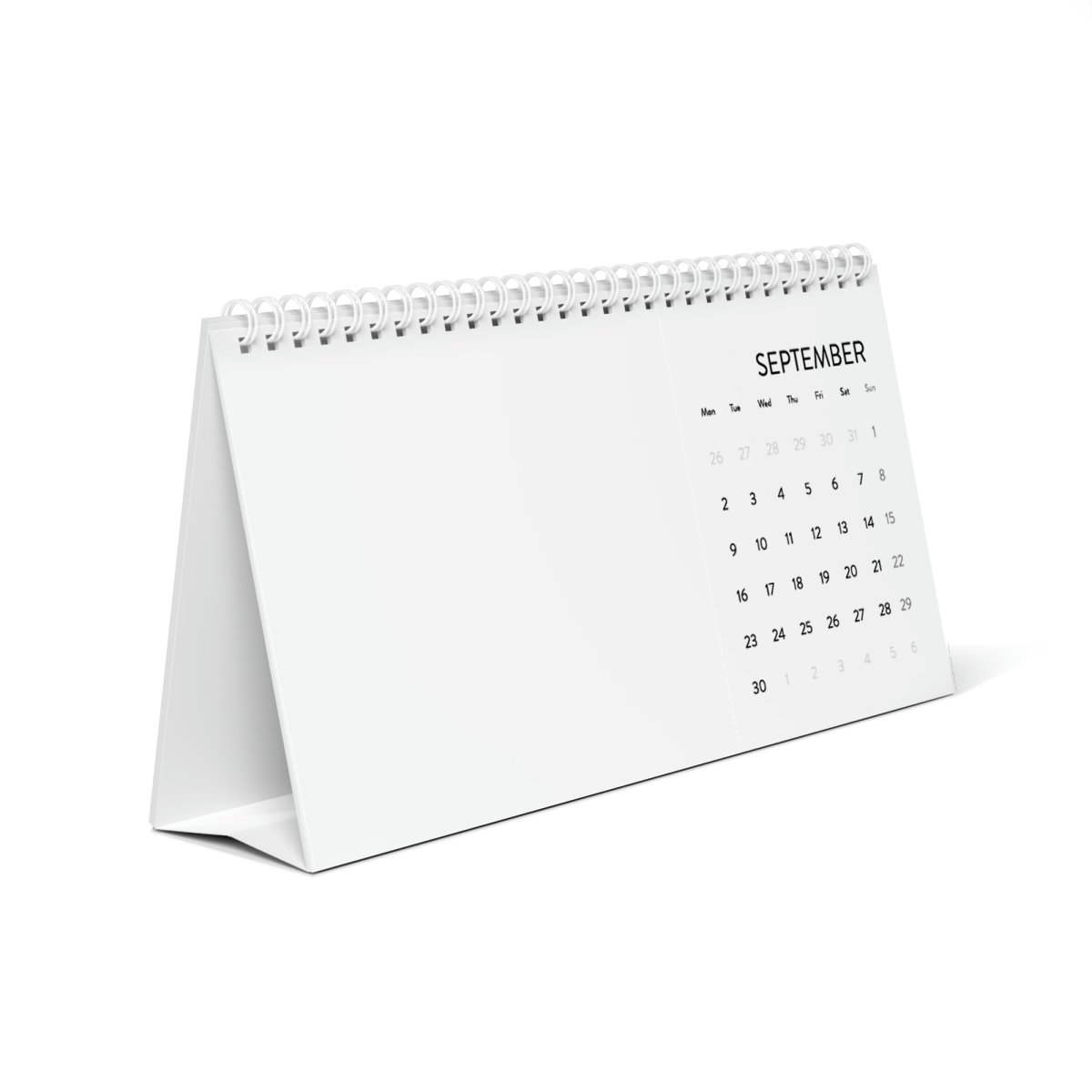 Desk Calendar (2024 grid) – Ipreneur